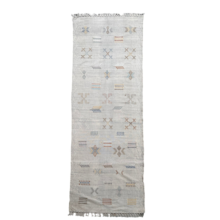 Handwoven Moroccan Cactus Runner Saguaro