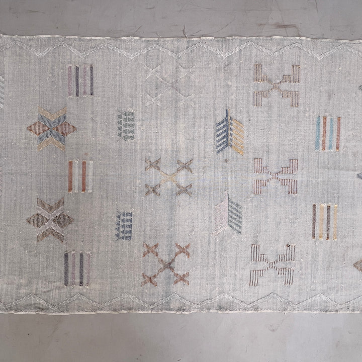 Handwoven Moroccan Cactus Runner Saguaro
