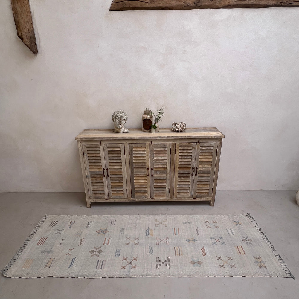 Handwoven Moroccan Cactus Runner Saguaro 