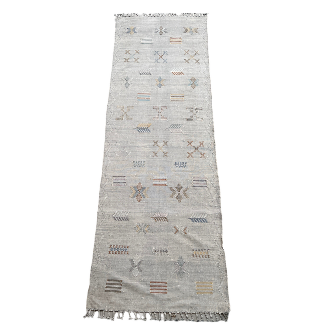 Handwoven Moroccan Cactus Runner Saguaro 