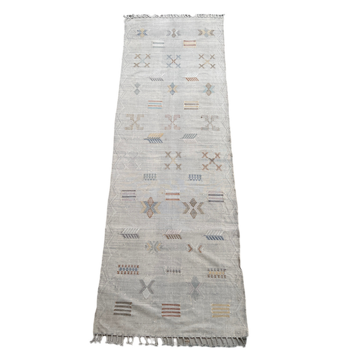 Handwoven Moroccan Cactus Runner Saguaro 
