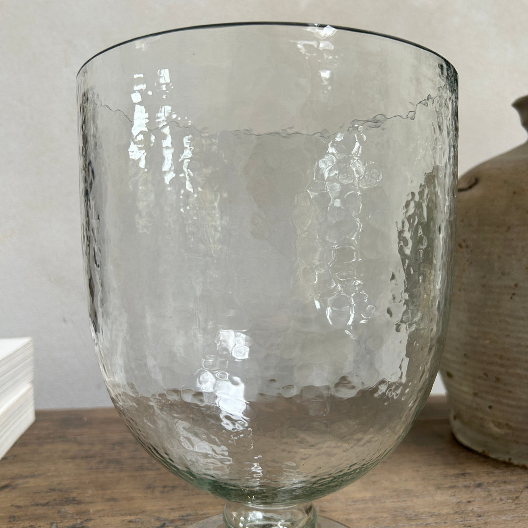 Hurricane Glass Vase | Lise 