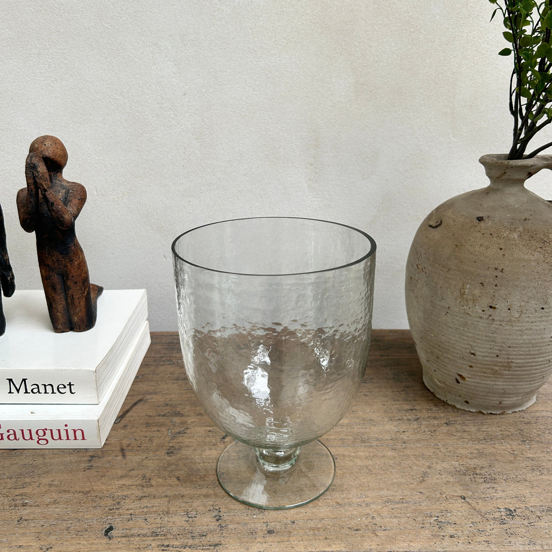 Hurricane Glass Vase | Lise 