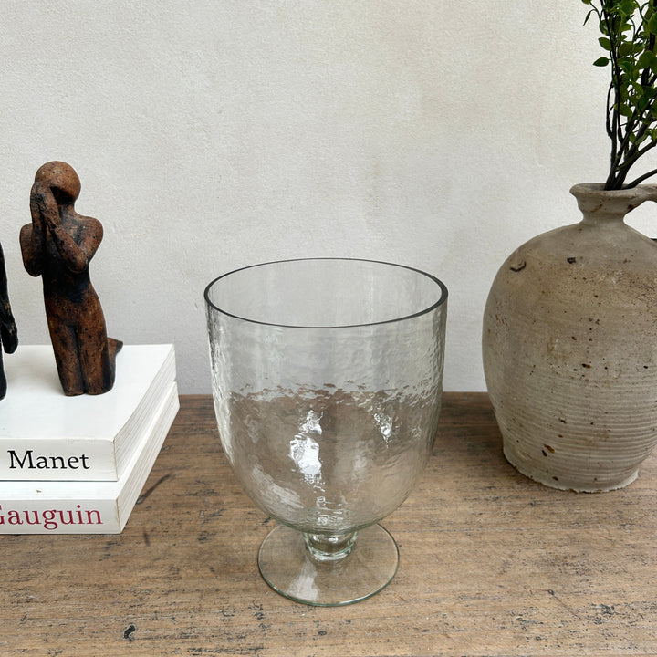 Hurricane Glass Vase | Lise 