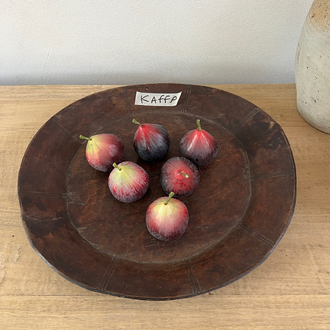 Extra Large Antique Wooden African Plates