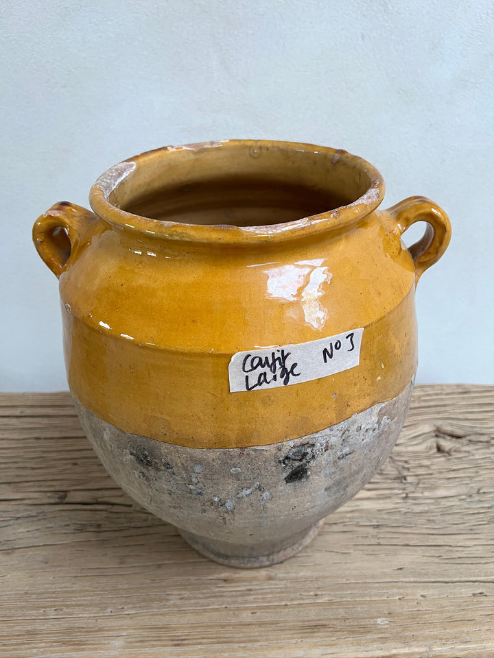 Antique French Confit Pot | Large