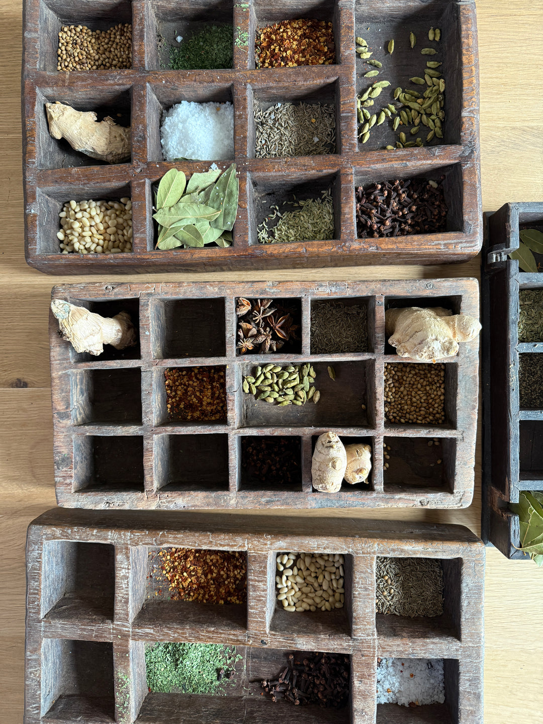 Vintage Spice Tray | Epices