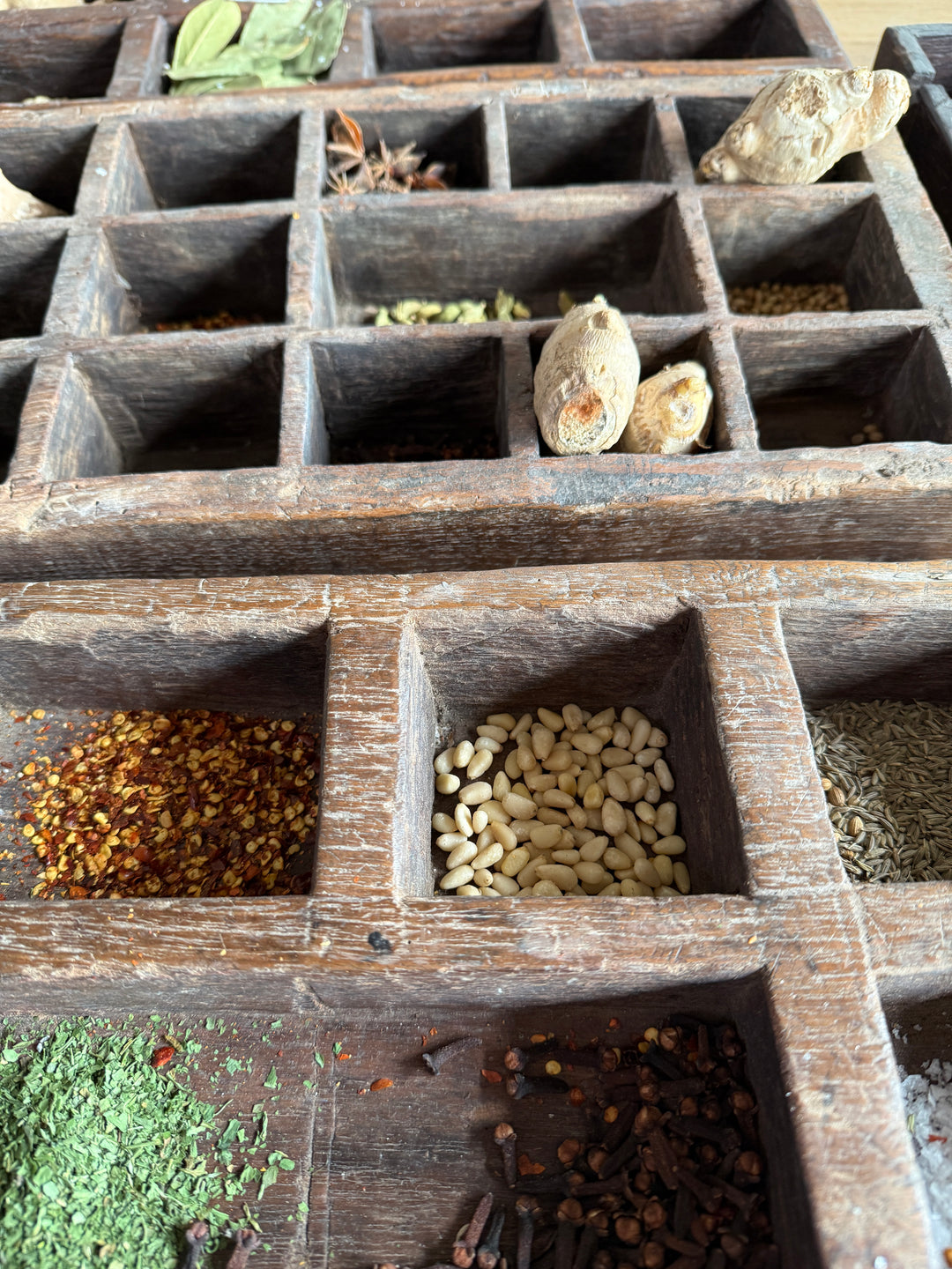 Vintage Spice Tray | Epices