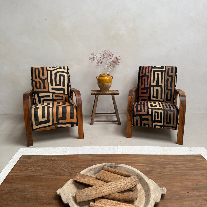 Antique Moroccan Abacca Armchair