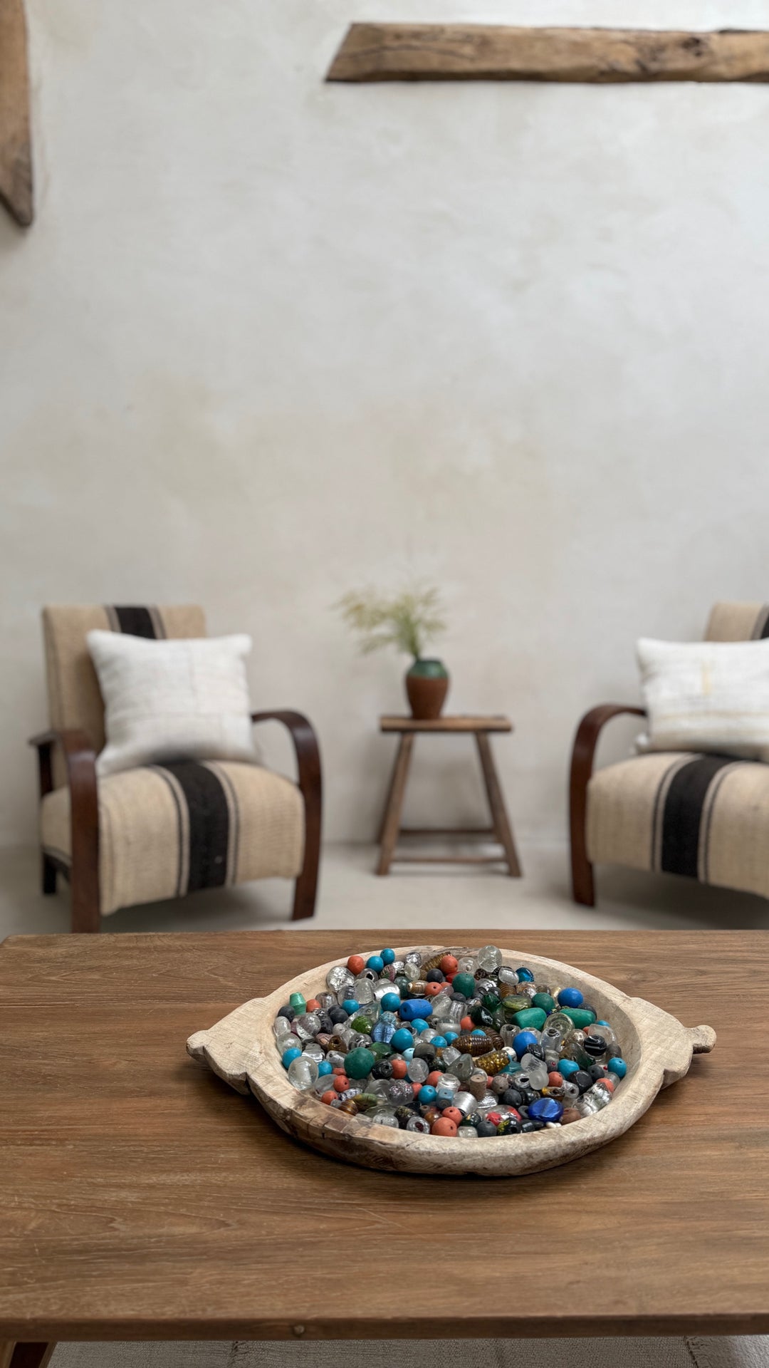 Antique Handwoven Haik Armchair