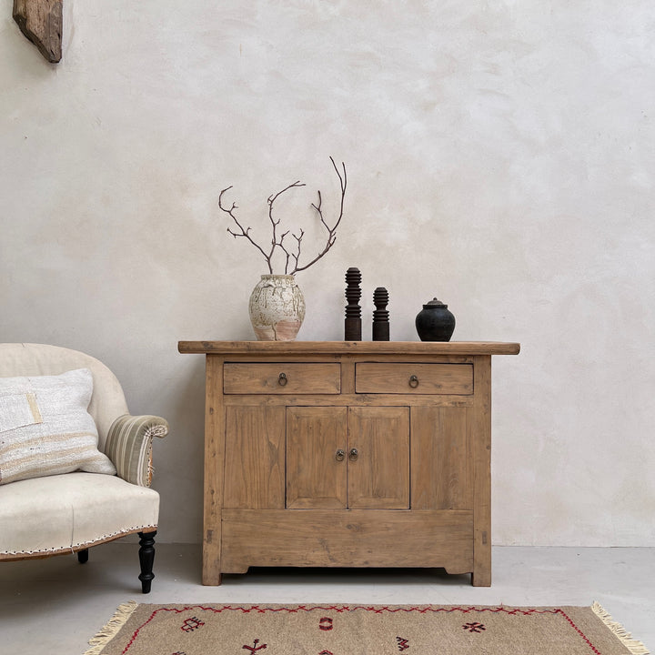 Small Antique Elm Cupboard | Aspen