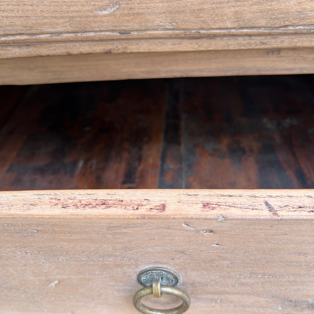 Small Antique Elm Cupboard | Aspen