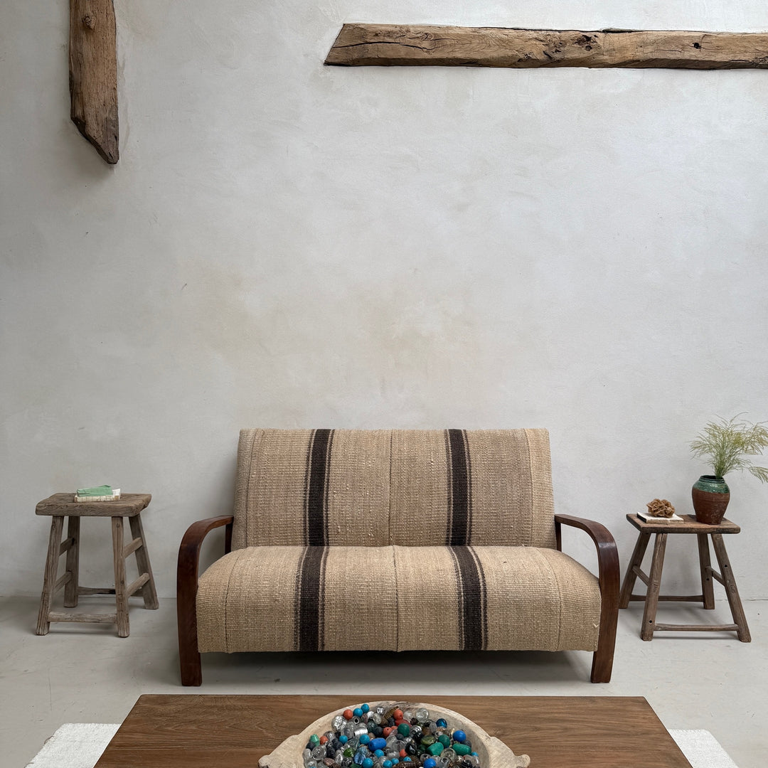 Antique Handwoven Haik Sofa
