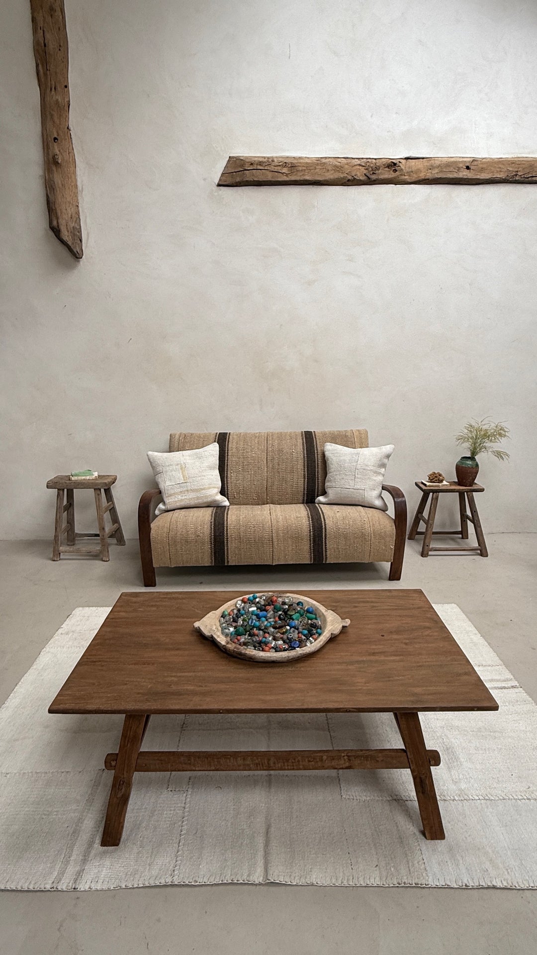 Antique Handwoven Haik Sofa