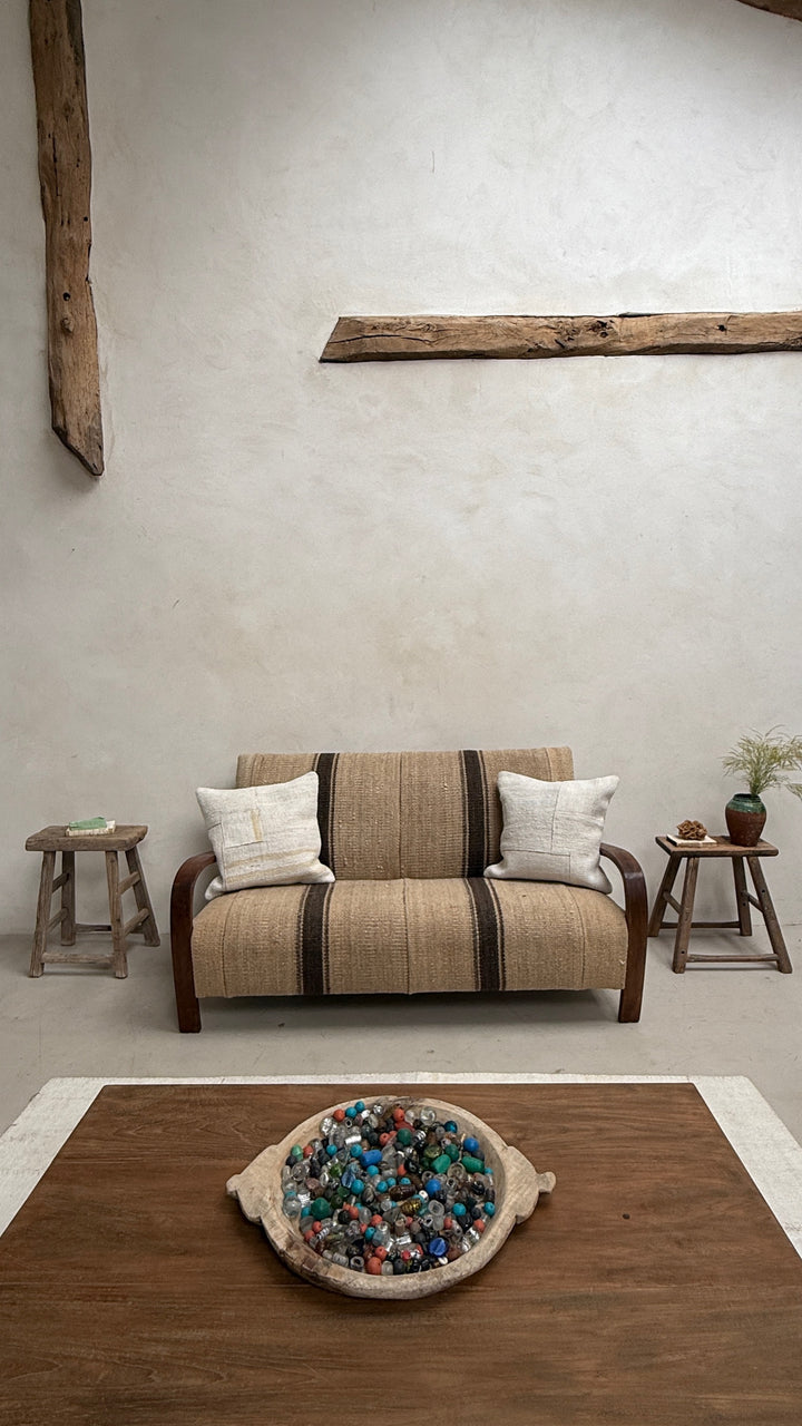 Antique Handwoven Haik Sofa