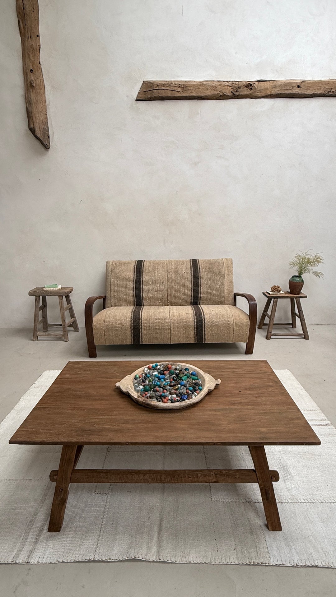 Antique Handwoven Haik Sofa