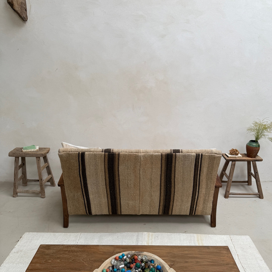 Antique Handwoven Haik Sofa