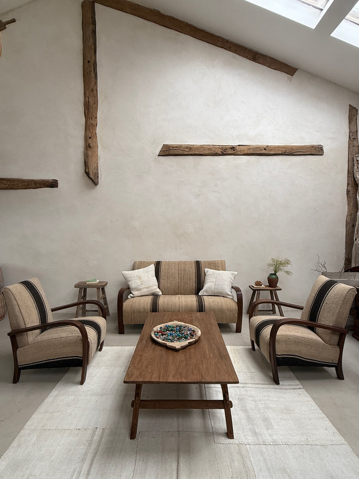 Antique Handwoven Haik Armchair