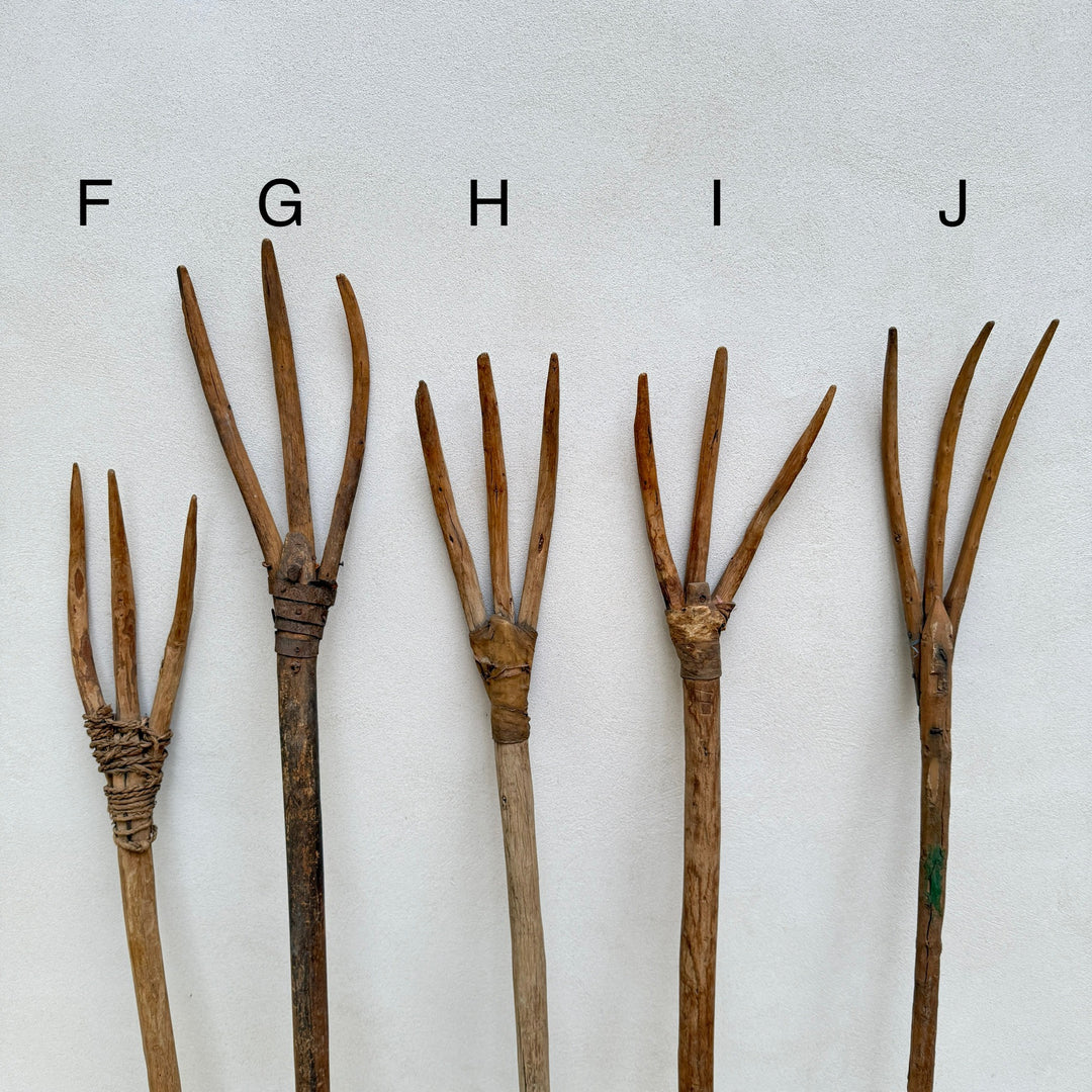 antique hay fork or pitchfork