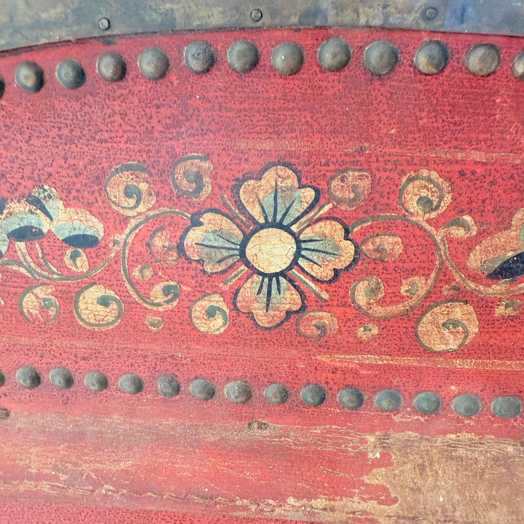 Hand-Painted Antique Wedding Chest | Neo