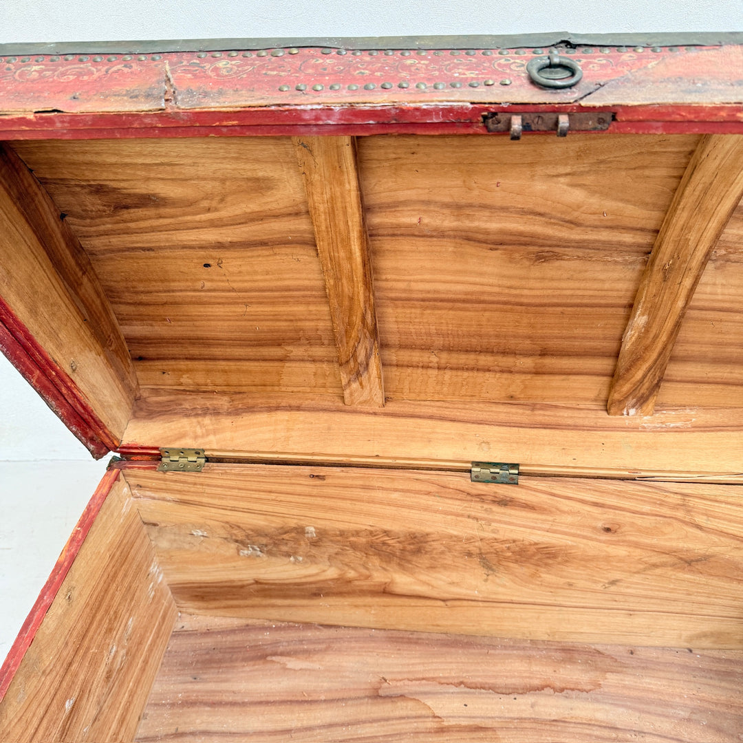 Hand-Painted Antique Wedding Chest | Neo