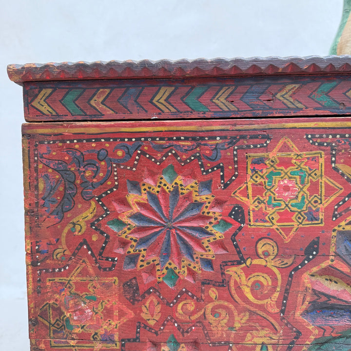 Vintage Wooden Wedding Chest | Dali