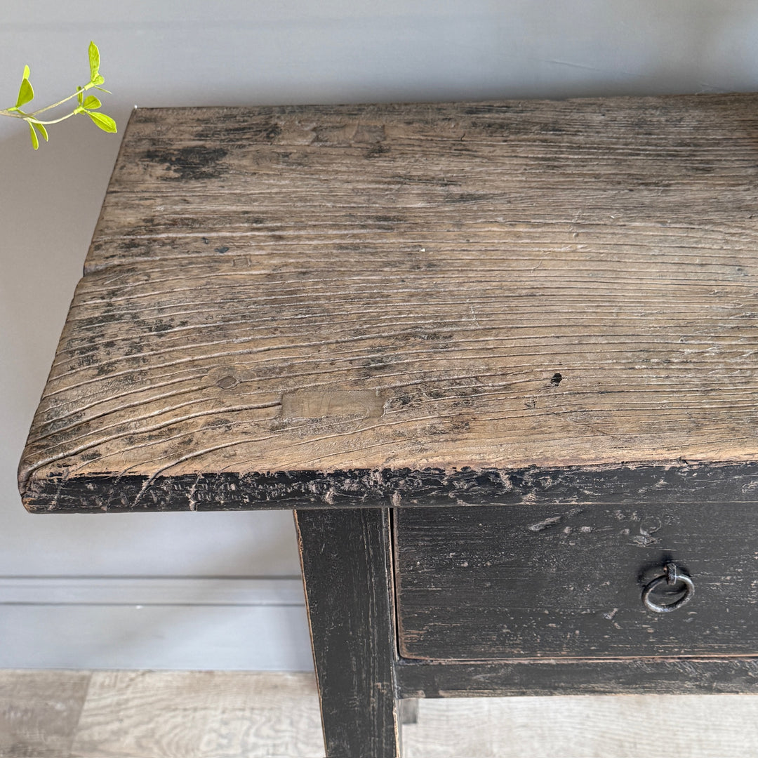 Antique Black Console Table | Morden