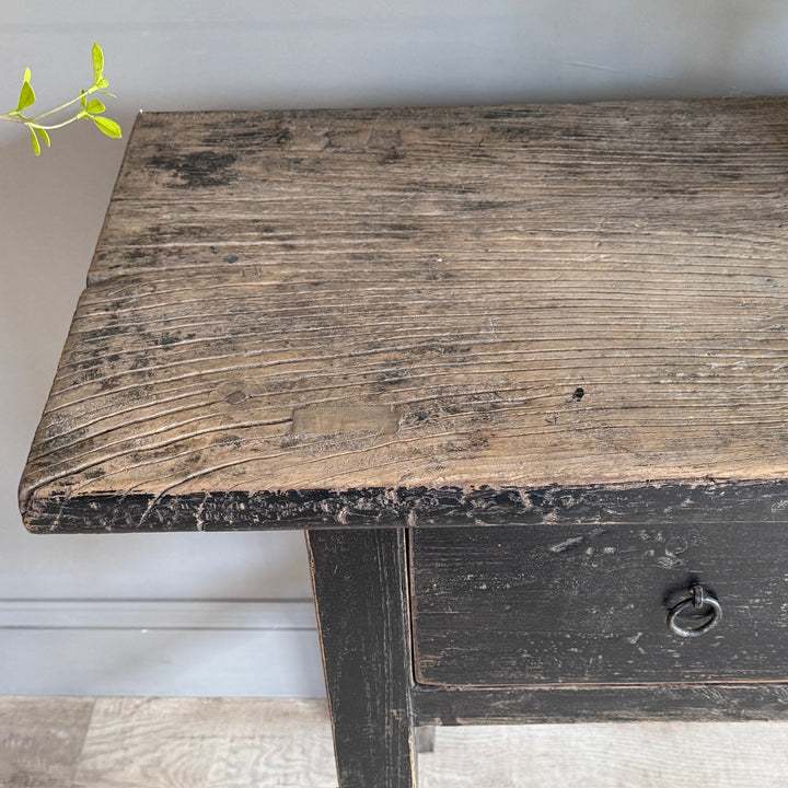 Antique Black Console Table | Morden
