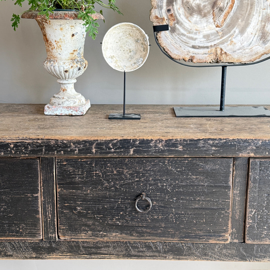 Antique Black Console Table | Morden