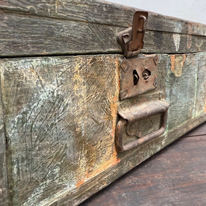 Small Hand-Painted Wooden Box | Ayo