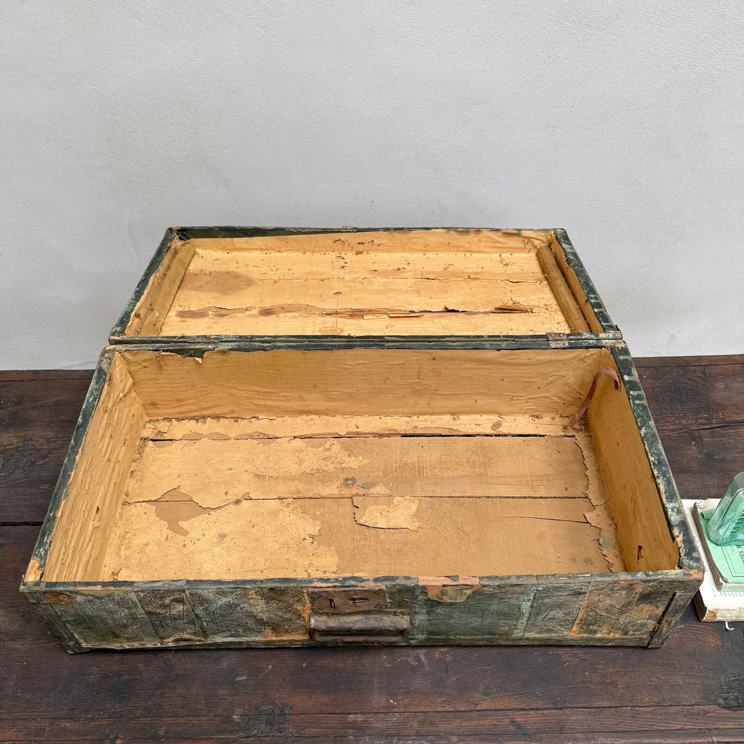 Small Hand-Painted Wooden Box | Ayo