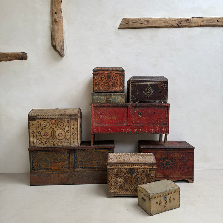 Antique Studded Trunk | Malik