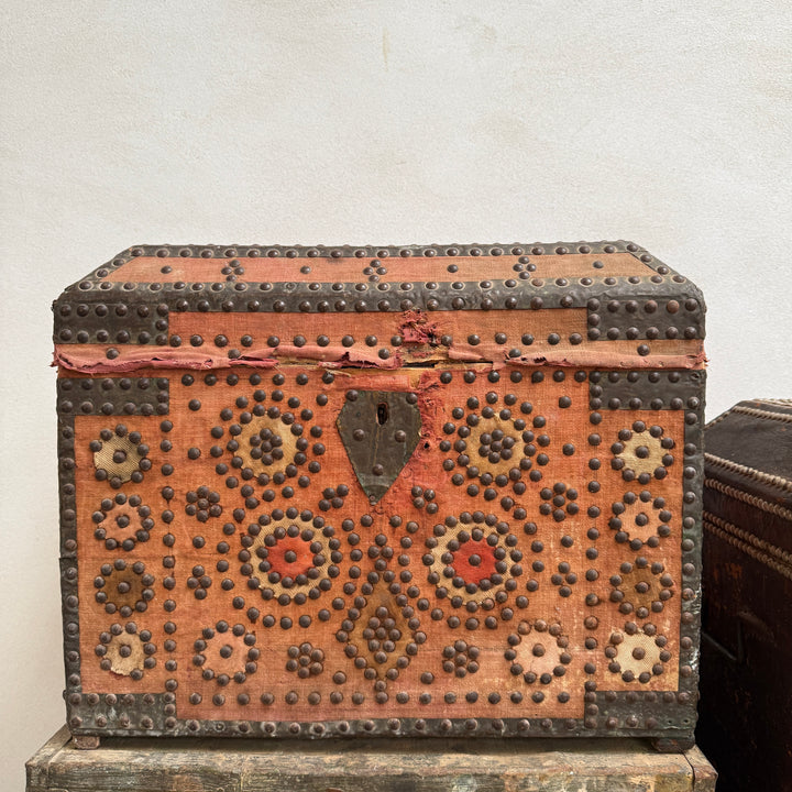Antique Studded Trunk | Tayo