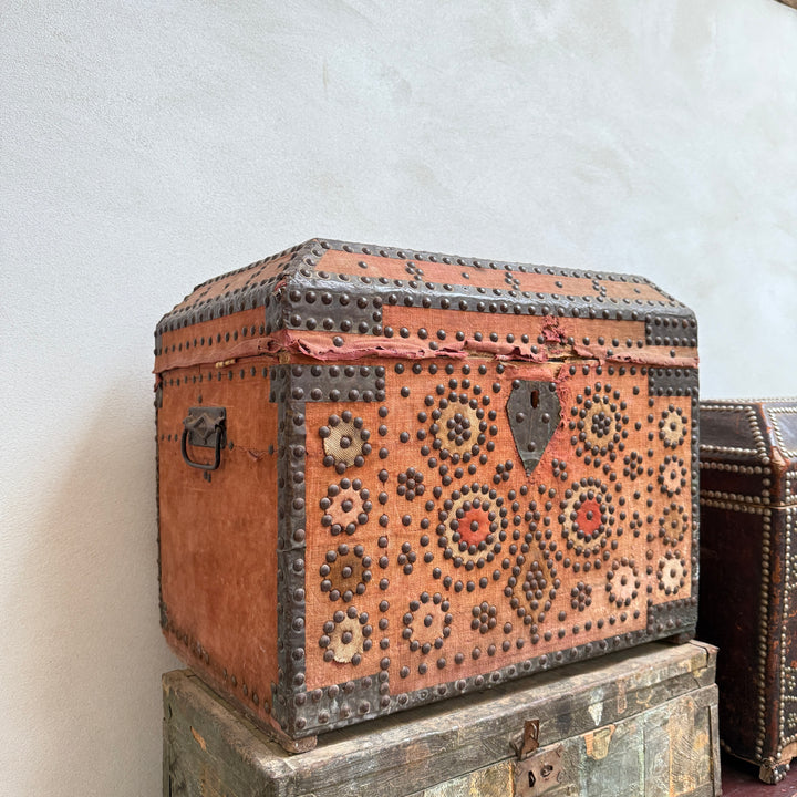 Antique Studded Trunk | Tayo