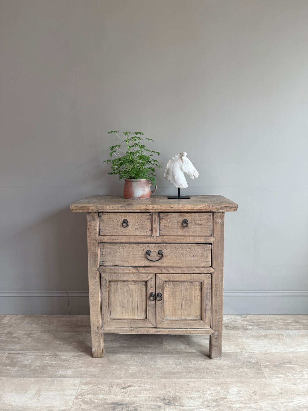 Antique Elm Cabinet | Howard