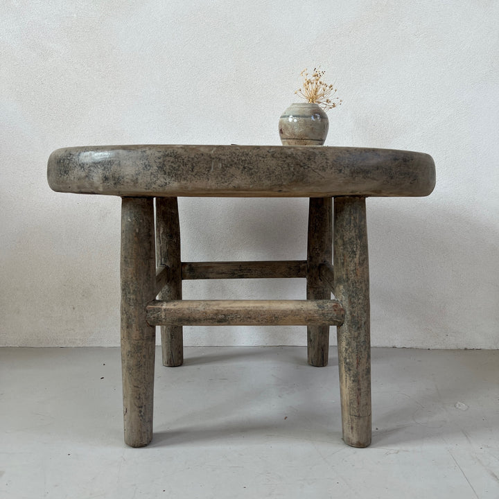 Antique Oval Side Table | Morgana