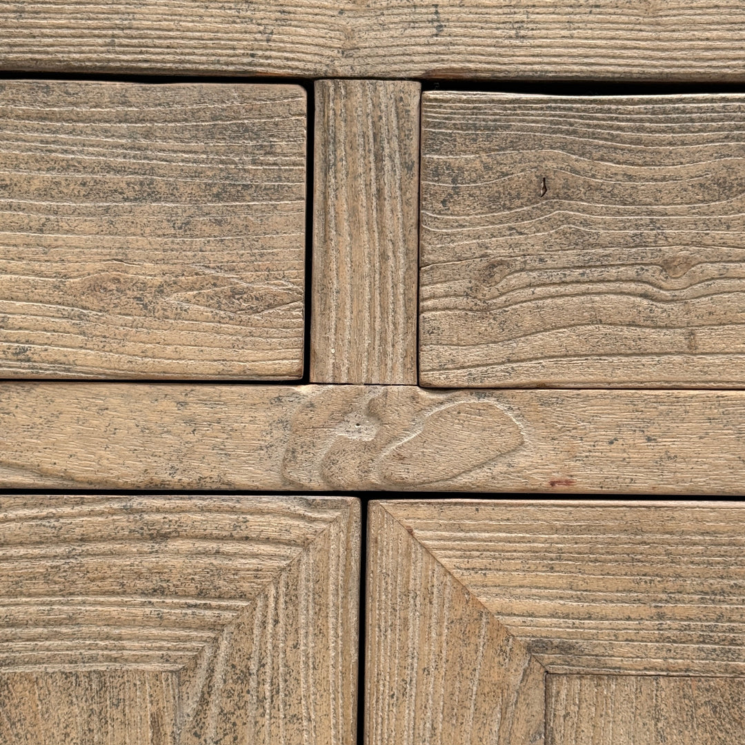 Small Antique Elm Cupboard | Hermione