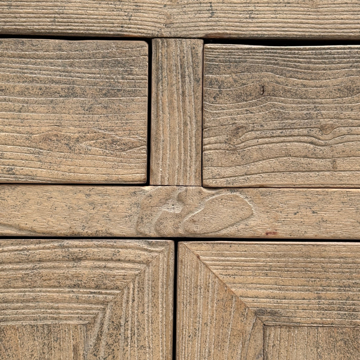 Small Antique Elm Cupboard | Hermione