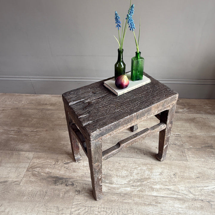 Antique Elm Side Table | Florrie