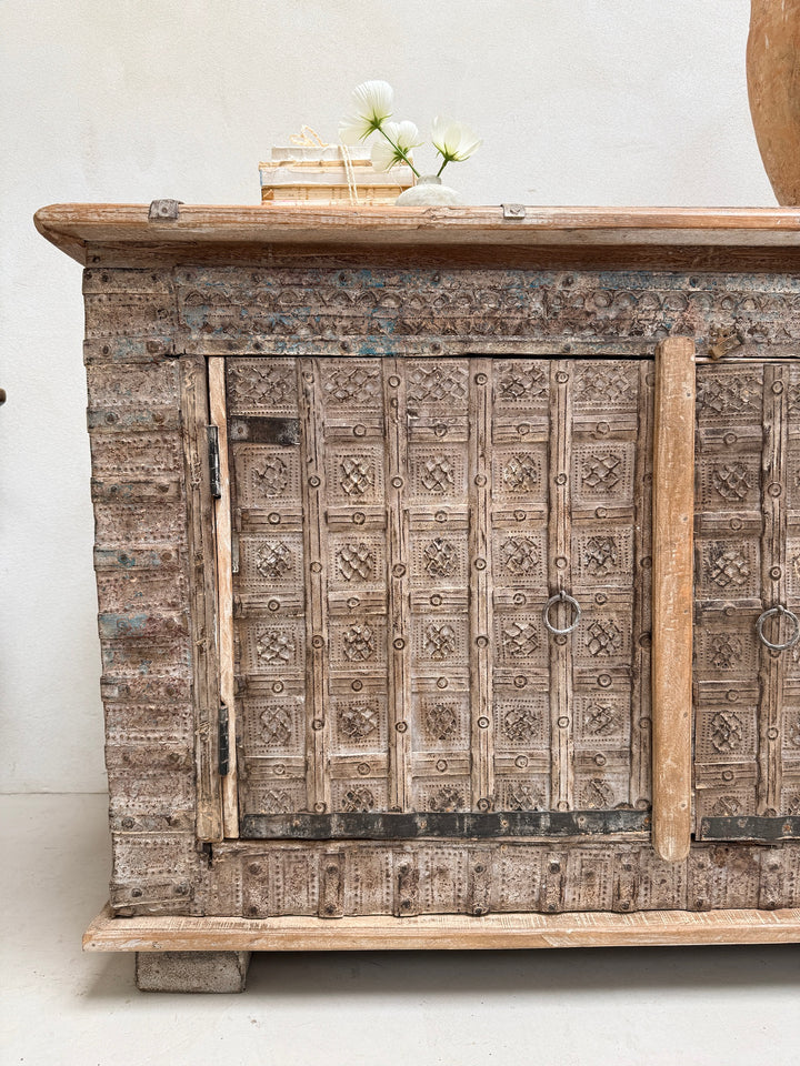 Antique Indian Damchiya Cabinet Sideboard | Pitara