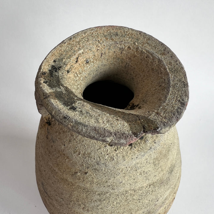 Antique Shipwreck Ring Handle Jar | Sukhothai 04