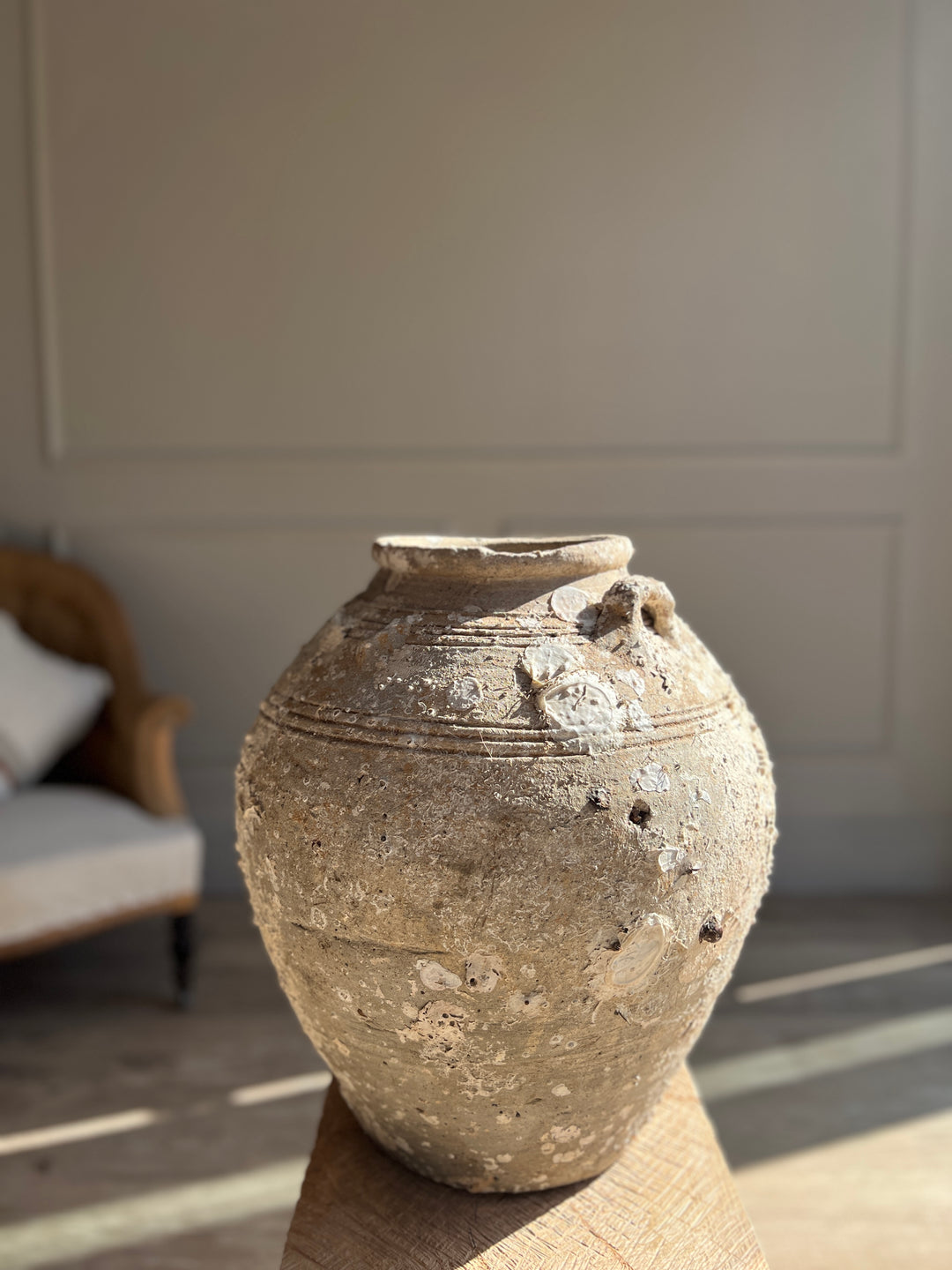 Antique Shipwreck Storage Jar | Singburi 87201