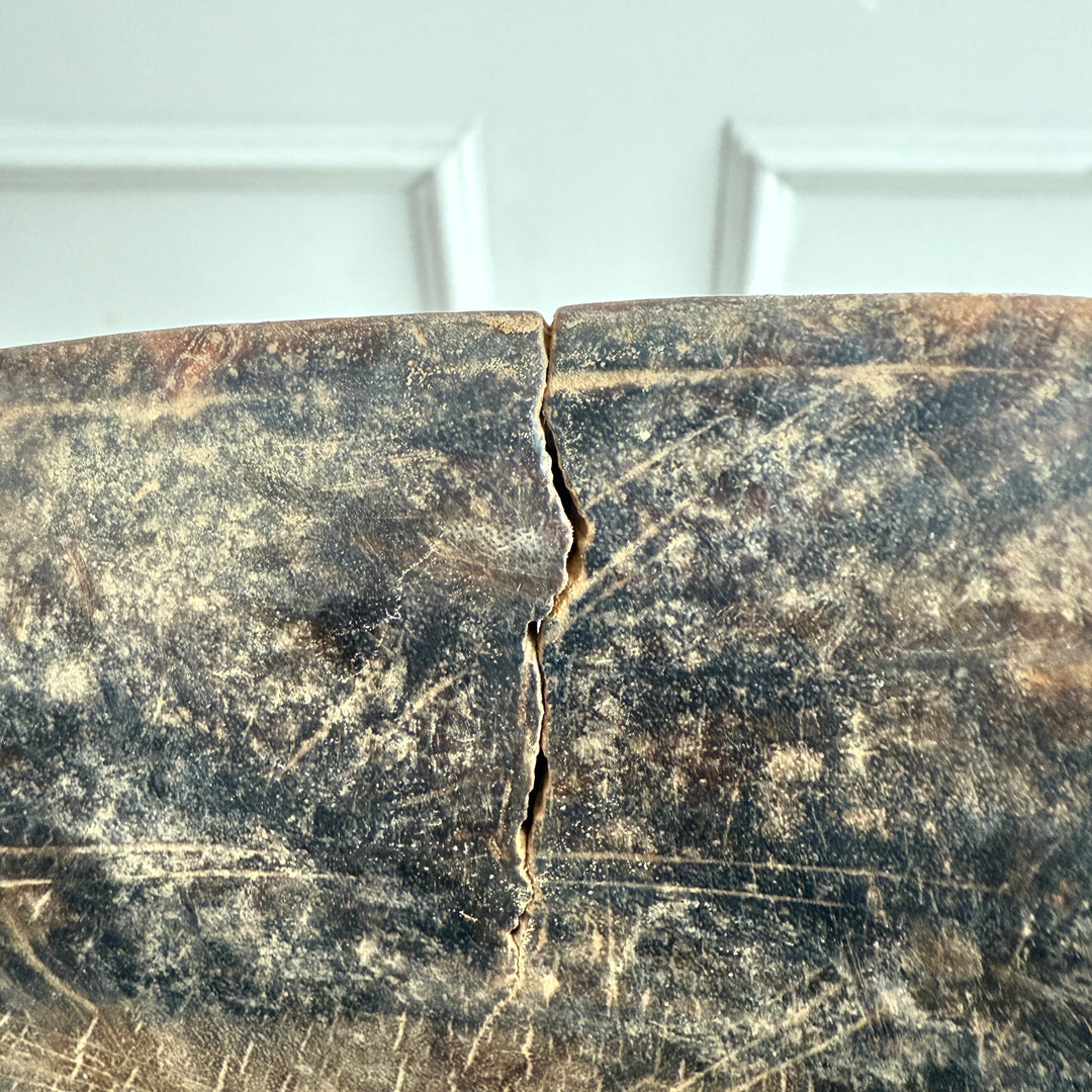 Etched Antique Moroccan bowl extra large