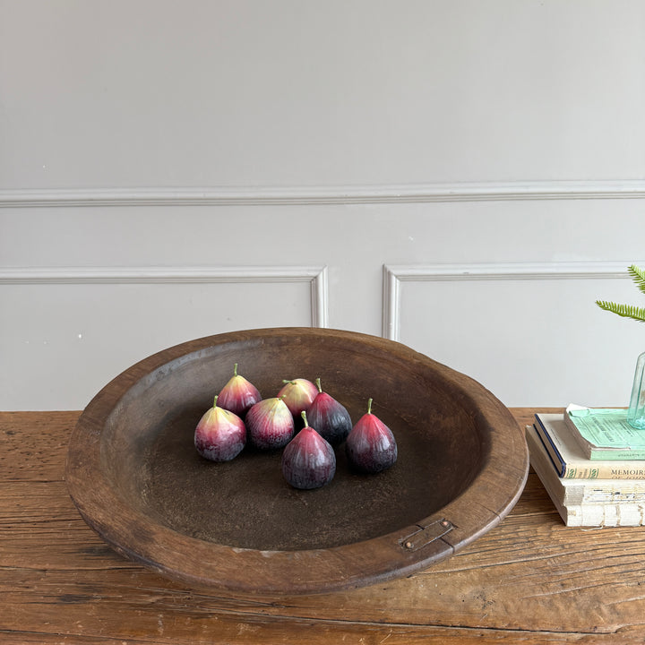 Antique wooden Plate Extra Large