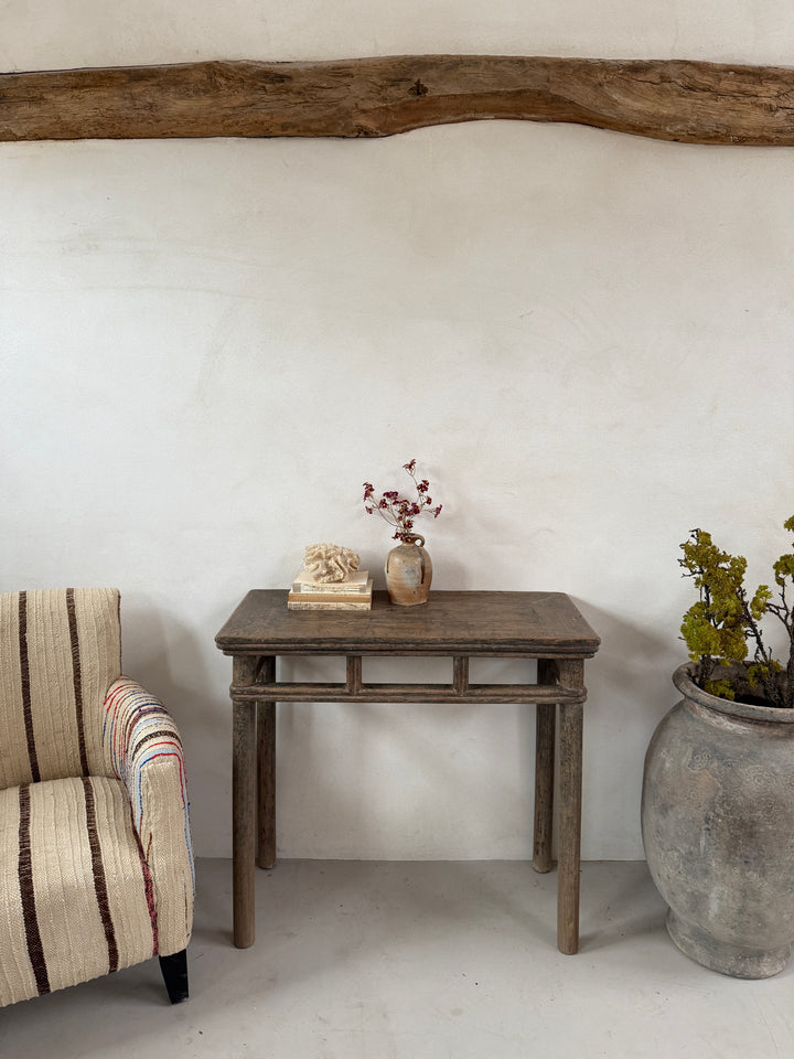 Pair of Small Antique Console Tables | Bow