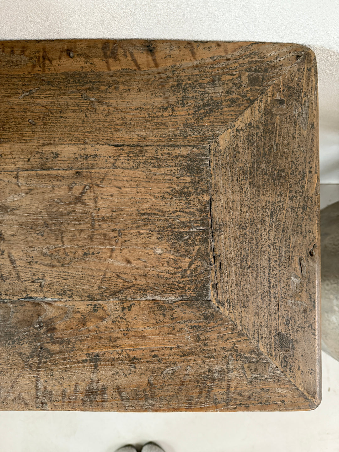 Pair of Small Antique Console Tables | Bow