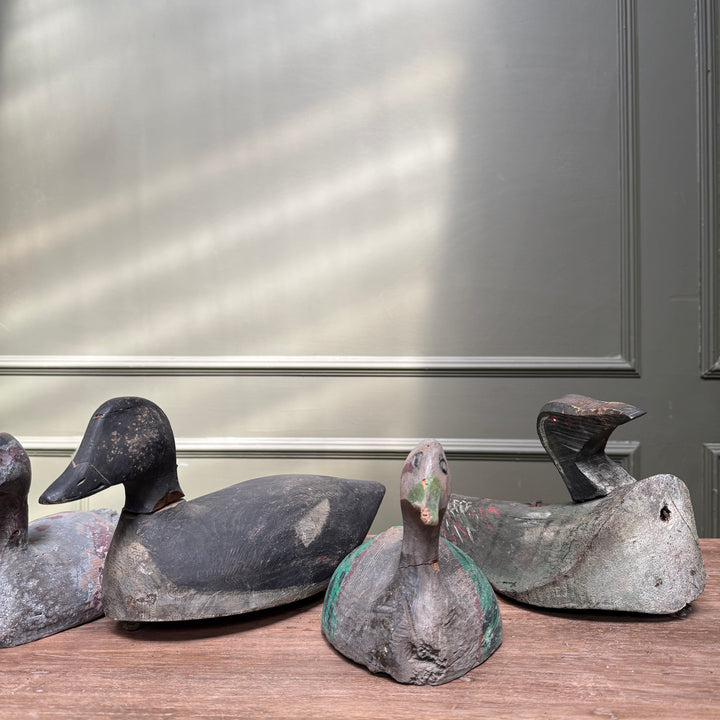 Antique Hand-Painted Decoy Duck