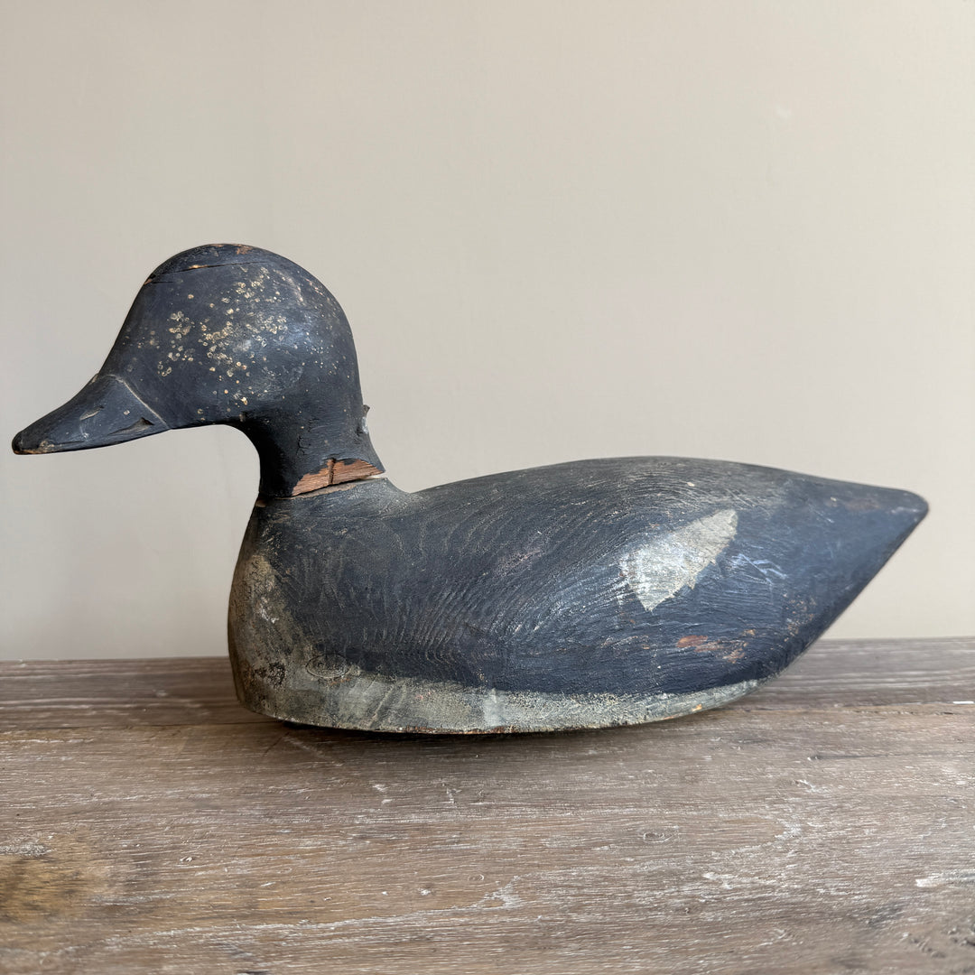 Antique Hand-Painted Decoy Duck