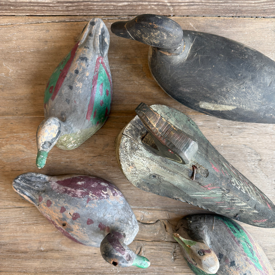 Antique Hand-Painted Decoy Duck