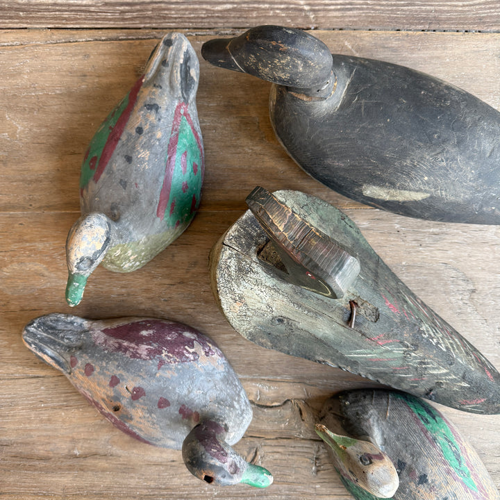 Antique Hand-Painted Decoy Duck